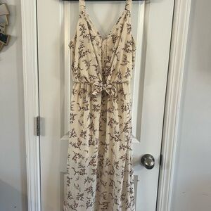Floral Cream Dress